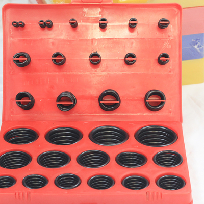 Embalagem de sacos transparentes Kit de anéis O resistente ao óleo com resistência a altas temperaturas