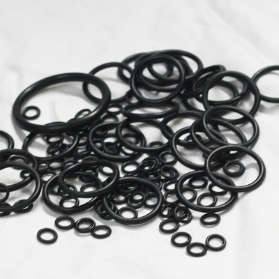 Anel O EPDM preto para aplicações industriais em diferentes tamanhos e materiais