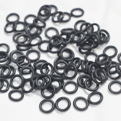 Anel O EPDM preto para aplicações industriais em diferentes tamanhos e materiais