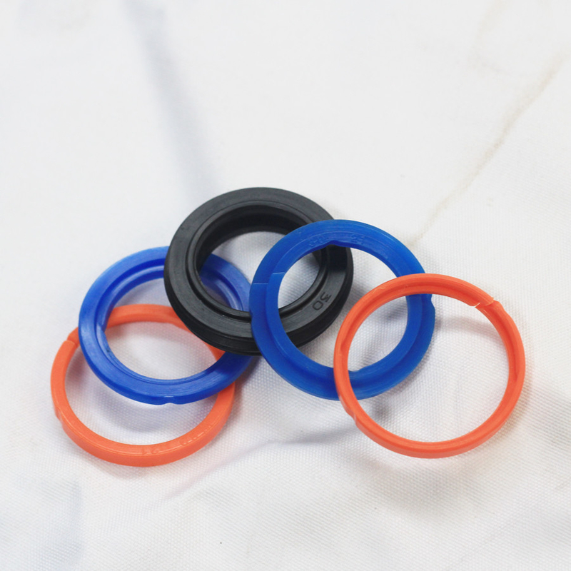 Material PU DAS Anel de vedação para vedação de óleo de pistão hidráulico composto em cores personalizadas