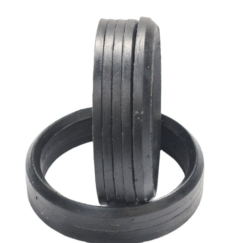 Embalagem de borracha VES NBR FKM V-Packing Combination Seal para alta pressão hidráulica OEM/ODM